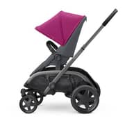 Quinny Hubb Stroller Pink On Graphite Quinny Hubb Stroller Pink On Graphite