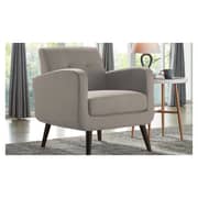 Carson Carrington Keflavik Mid-century Arm Chair Grey