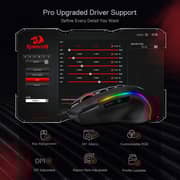 Redragon Predator RGB Gaming Mouse Black