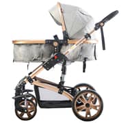 Teknum 3 in 1 Pram Stroller Grey