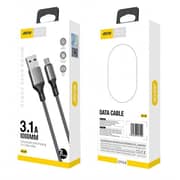 Aspor USB-C Cable 1m Black/Grey Aspor USB-C Cable 1m Black/Grey