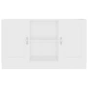 vidaXL Sideboard White 120x30.5x70 cm Engineered Wood vidaXL Sideboard White 120x30.5x70 cm Engineered Wood