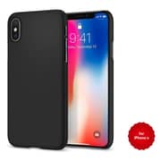 Trands TRCC3728 Premium Leather Ultra Slim Case Black For iPhone X Trands TRCC3728 Premium Leather Ultra Slim Case Black For iPhone X