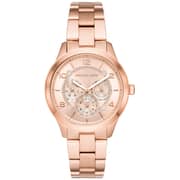 Michael Kors Runway Rose Dial Rose Gold-tone Ladies Watch