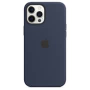 Apple iPhone 12 Pro Max Silicone Case with MagSafe - Deep Navy Apple iPhone 12 Pro Max Silicone Case with MagSafe - Deep Navy