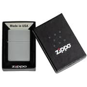 Zippo 49452 Classic Flat Grey Color Winfproof Lighter