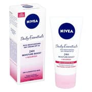 Nivea Rich Moisturising Day Cream 50ml Pack Of 2 Nivea Rich Moisturising Day Cream 50ml Pack Of 2