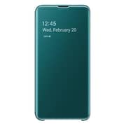Samsung Clear View Cover Green For Galaxy S10e