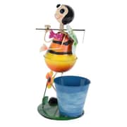 Moorni ELM19-021-006 Bumble Bee Metal Planter Pot