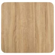 vidaXL Bistro Table Light Brown 50x50 cm MDF vidaXL Bistro Table Light Brown 50x50 cm MDF