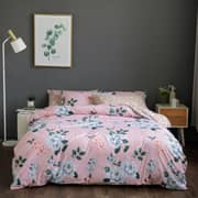 Deals For Less Luna Home King Size 6 Pcs ( Duvet Cover 220x240, Bedsheet 200x200+30cm, 4 Pillow Covers 50x75 Cm) Bedding Set, Flowers Design Blush Pink Color Deals For Less Luna Home King Size 6 Pcs ( Duvet Cover 220x240, Bedsheet 200x200+30cm, 4 Pillow Covers 50x75 Cm) Bedding Set, Flowers Design Blush Pink Color