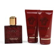 Versace Eros Flame Perfume Gift Set For Men 50ml+50ml+50ml Eau de Parfum