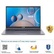 Asus X515EA-BR035T Laptop - Core i3 3GHz 4GB 256GB Win10 15.6inch HD Slate Grey English/Arabic Keyboard