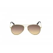 Guess Gold / Brown Mirror Metal Unisex Sunglasses
