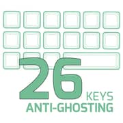 Port Designs Arokh K2 Gaming Keyboard Black 901501 Port Designs Arokh K2 Gaming Keyboard Black 901501