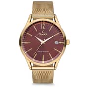 Omax Vintage Collection Gold Mesh Analog Watch For Unisex VC06GC1I Omax Vintage Collection Gold Mesh Analog Watch For Unisex VC06GC1I