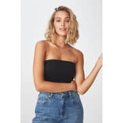 Cotton On Everyday Tube Top Black Extra Small