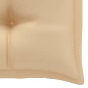 Vidaxl Garden Bench Cushion Beige 100x50x7 Cm Fabric Vidaxl Garden Bench Cushion Beige 100x50x7 Cm Fabric