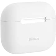 Baseus Super Silica Gel Airpod Case White For Apple Airpods 3