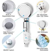 Showerfree Shower Head Holder Silver