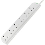 Belkin F9E600UK1M 6-Way Surge Protector Strip 1M Belkin F9E600UK1M 6-Way Surge Protector Strip 1M