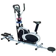 ألتيماكس جهاز تدريب Elliptical Orbitrack Bike Orbitrac Cross مع ستيبر، وأثقال تويستر، ودراجة تمارين للاستخدام المنزلي، ودراجة رياضية منزلية (5 في 1)