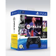 PS4 Dual Shock 4 Controller + FIFA21 Game + 14 Days Plus Card