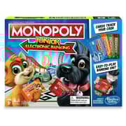 Hasbro Monopoly Junior Electronic Banking Board Game Hasbro Monopoly Junior Electronic Banking Board Game