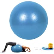 ULTIMAX Yoga Ball, Exercise Ball for Fitness, Balance & Birthing, Anti-Burst Professional Quality Stability, Design Balance Ball Pilates Core and Workout Ball with Quick Pump - 65 cm (Blue) ULTIMAX Yoga Ball, Exercise Ball for Fitness, Balance & Birthing, Anti-Burst Professional Quality Stability, Design Balance Ball Pilates Core and Workout Ball with Quick Pump - 65 cm (Blue)
