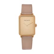 Daniel Hechter Republique gold Beige Gold Beige Satin Women's Watch