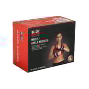 Body Sculpture Sxbb-942-b Wrist Weights, Black/grey