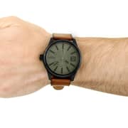 Diesel DZ1764 Rasp Grey Dial Brown Leather Mens Watch Diesel DZ1764 Rasp Grey Dial Brown Leather Mens Watch