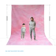 COOPIC CM-05 Photography Backdrop (3MX6M) Art Fabric Smoky Light Pink Photography Background For Photo Studio Props.