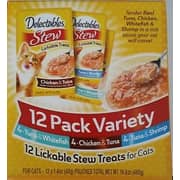 Hartz 12 Pack Variety Package 12x40g (Tuna&White Fish) (Chicken &Tuna) (Tuna& Shrimp)