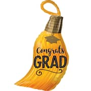 S50 Congrats Grad Tassel Foil Balloon 18in