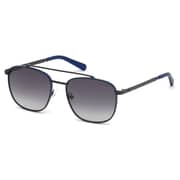 Guess GU6946-02B-55 Men's Sunglass Matte Black/Gradient Smoke