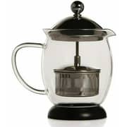 Biggtea Strainer Infuser Herbal Tea Holder 500 Ml Heat Res Transparent Black