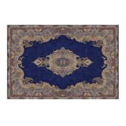 Qum Collection Classic Design Carpet Navy/Blue