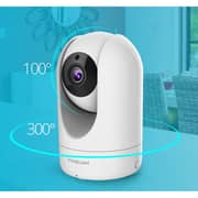 Foscam R2B Indoor 1080P FHD Wireless Plug & Play Night Vision IP Camera Black