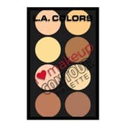 LA COLORS I Heart Makeup Contour Palette - Light To Medium