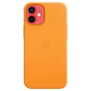 Apple iPhone 12 mini Leather Case with MagSafe - California Poppy