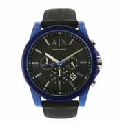 Armani Exchange Black Silicone Men Watch AX1339