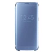 Samsung Clear View Cover Blue For Galaxy S7 Edge - EF-ZG935CLEGAE