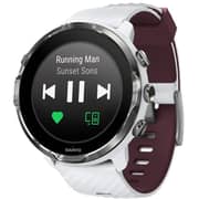 Suunto 7 SS050380000 Sports Smart Watch White Burgundy