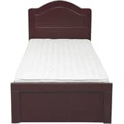 Galaxy Design Wooden Single Bed with Headboard Wenge Brown Size 190 x 90 x 70cm - Gdf-19090 Galaxy Design Wooden Single Bed with Headboard Wenge Brown Size 190 x 90 x 70cm - Gdf-19090