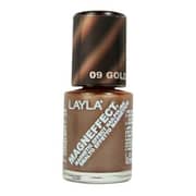 Layla Magneffect Nail Polish Golden Bronze 009
