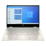 HP Pavilion x360 14M-DW0023DX Convertible Touch Laptop - Core i5 1GHz 8GB 256GB Shared Win10 14inch FHD Gold English Keyboard