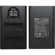 Dmk Power Lp-e8 Mini Portable Dual Usb Lcd Charger Tc-usb Iii Compatible With Canon Eos 550d 600d 650d 700d X4 X7i T3i T5i Camera