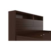 Engineered Wood Bed With Storage Twin Bed without Mattress Brown Engineered Wood Bed With Storage Twin Bed without Mattress Brown