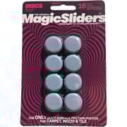 Magic Sliders Round Furniture Sliding Discs 16 Pack Blue